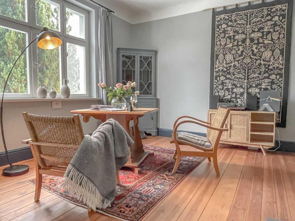 Traumhaff Denkmalgeschuetzter Amalienhof Sauna, Offener Kamin, Hund Ahlbeck  外观 照片