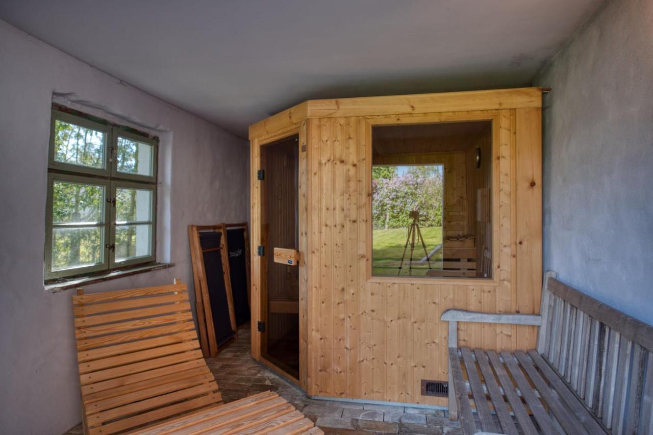 Traumhaff Denkmalgeschuetzter Amalienhof Sauna, Offener Kamin, Hund Ahlbeck  外观 照片