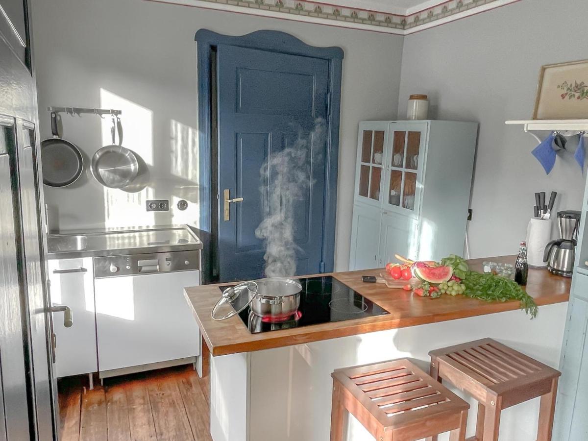 Traumhaff Denkmalgeschuetzter Amalienhof Sauna, Offener Kamin, Hund Ahlbeck  外观 照片